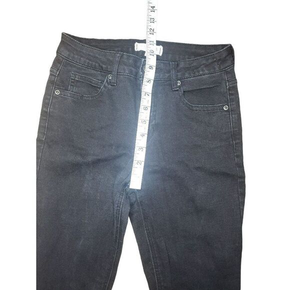 Harper Heritage Mid Rise Skinny Sz 26 Black Jeans Women - Picture 5 of 7